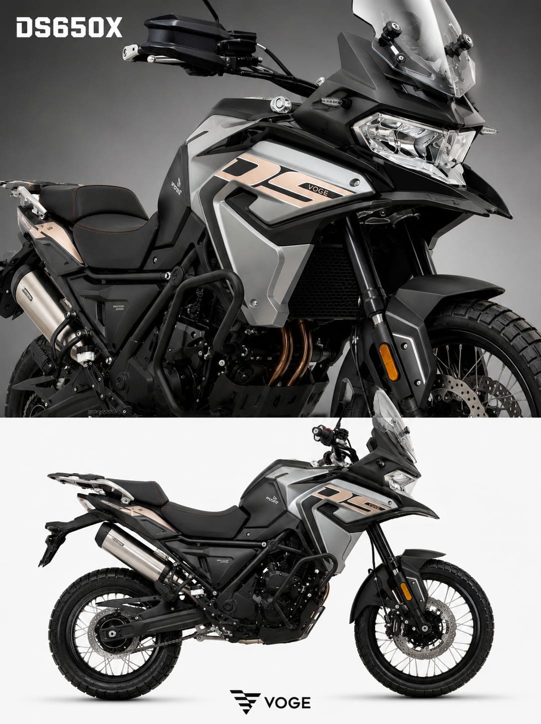 Voge 650DSX color Gris
