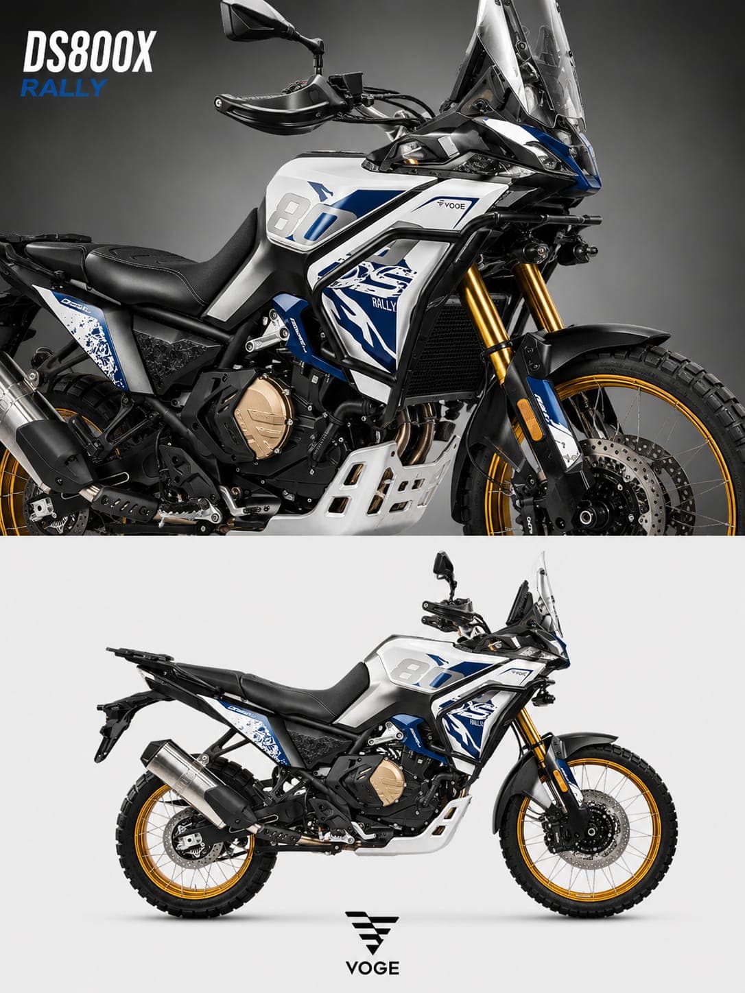 Voge DS800XRALLY color Blanco
