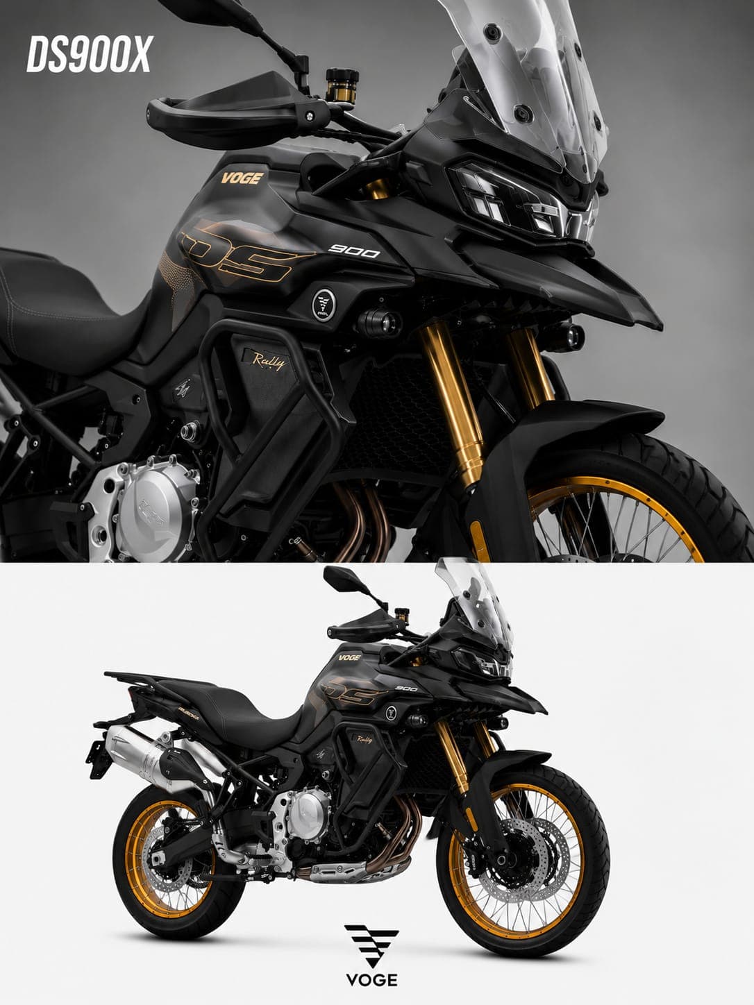 Voge DS900X color Negro