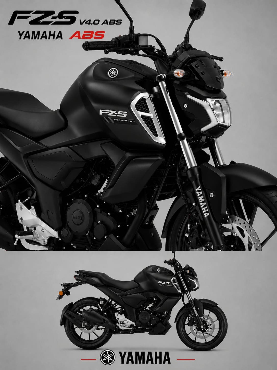 Yamaha FZ V4.0 ABS color Negro