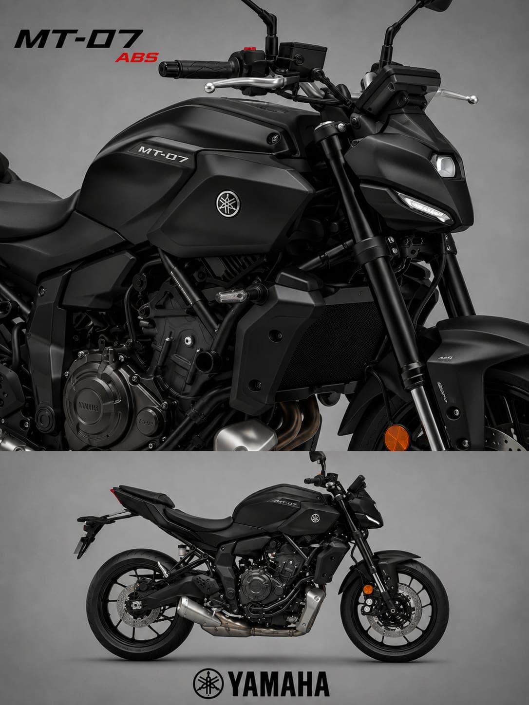 Yamaha MT-07 ABS color Negro