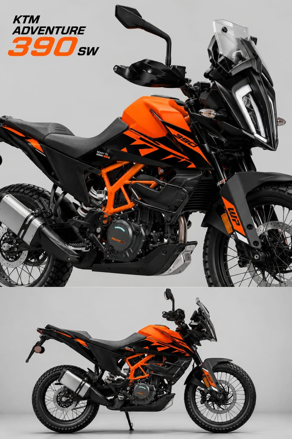 KTM ADV 390 SW color Naranja