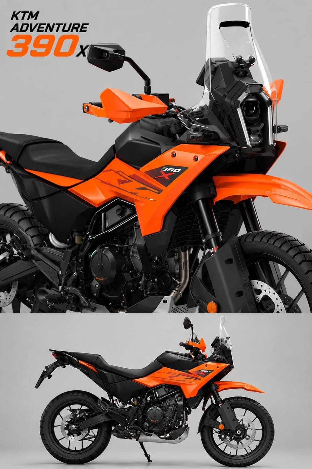 KTM ADV 390 X color Naranja